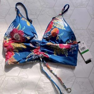 SoLuna Swim floral Bikini top
